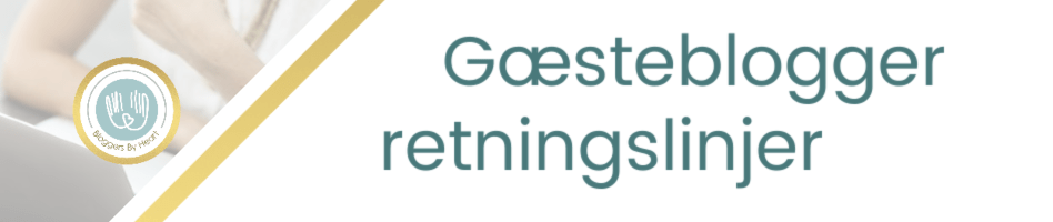 gæsteblogger retningslinjer