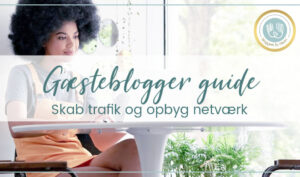 blogger skriver et gæsteindlæg på en anden blog
