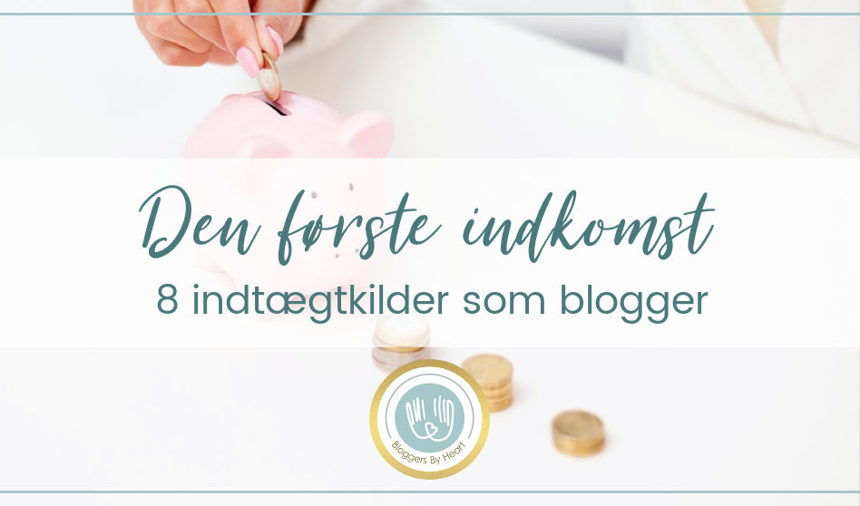 blogger putter penge i sparegrisen efter hun har læst guiden. 8 indtægtskilder for bloggere.